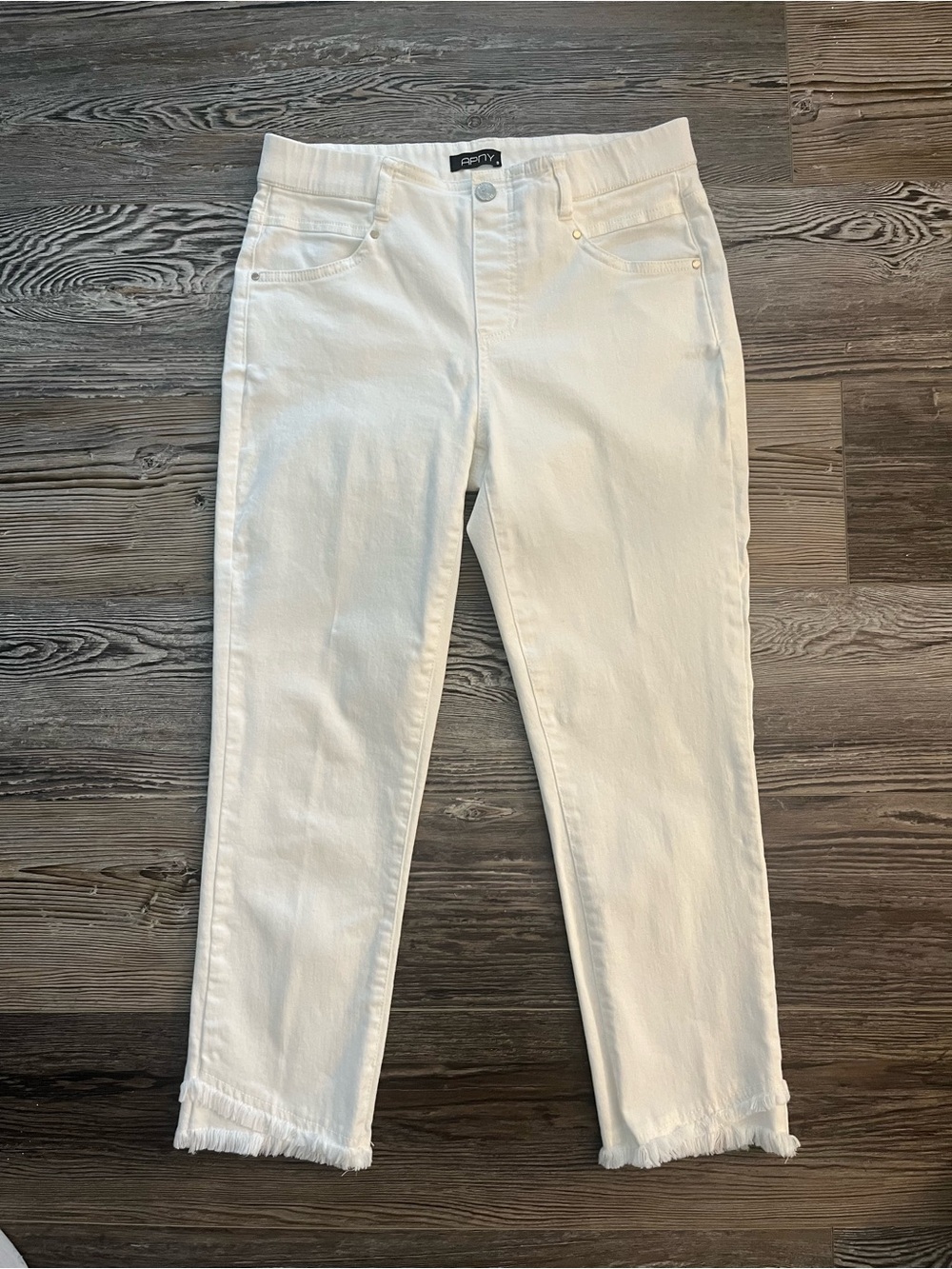 APNY White Cropped Jeans - Women's Ankle Length